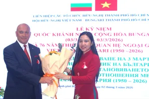 Họp mặt kỷ niệm kỷ niệm 148 năm Quốc khánh nước Cộng hòa Bulgaria