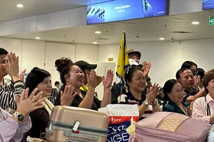 Gần 100 du khách Việt trở về từ khu vực Trung Đông