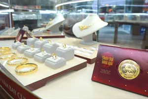 Sáng 25-3, giá vàng tăng thêm 4,5- 4,8 triệu đồng/lượng