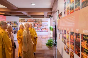 Gần 500 tư liệu quý tại triển lãm 45 năm Giáo hội Phật giáo Việt Nam