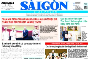 Sài Gòn Giải Phóng ngày 12/4/2026