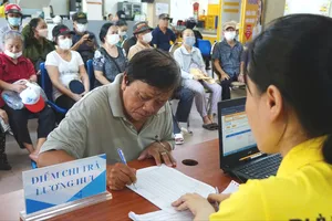 Chi trả lương hưu, trợ cấp bảo hiểm xã hội tháng 5 từ ngày 4-5