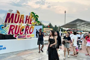 Chương trình Mùa du lịch biển Đà Nẵng 2026 diễn ra từ ngày 25-4 đến ngày 3-5. Ảnh: XUÂN QUỲNH 