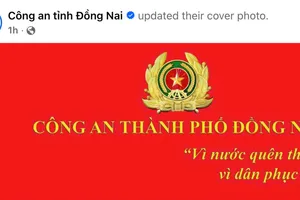 Đảm bảo xử lý, bảo mật thông tin gửi đến Fanpage Công an TP Đồng Nai