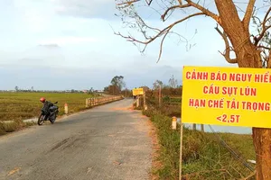 Đầu tư 1,5 tỷ đồng khắc phục, sửa chữa cầu Nậy ở Hà Tĩnh