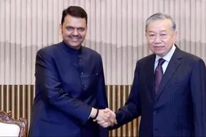 Tổng Bí thư, Chủ tịch nước Tô Lâm tiếp Thủ hiến bang Maharashtra Devendra Fadnavis