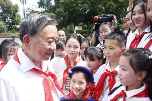 Tổng Bí thư, Chủ tịch nước Tô Lâm gặp mặt 85 đội viên tiêu biểu toàn quốc