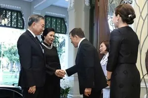 Tổng Bí thư, Chủ tịch nước Tô Lâm và Phu nhân hội kiến Nhà Vua Thái Lan và Hoàng hậu