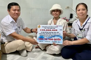 Nữ công nhân mắc bệnh nan y, đồng nghiệp chung tay quyên góp 230 triệu đồng giúp đỡ