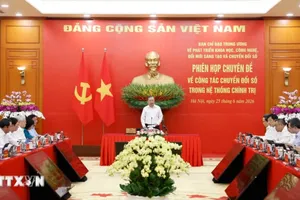 Tổng Bí thư, Chủ tịch nước Tô Lâm chủ trì phiên họp. Ảnh: TTXVN