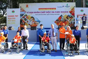 Hội Nạn nhân chất độc da cam/dioxin TPHCM phối hợp các đơn vị tổ chức chương trình đi bộ “Vì nạn nhân chất độc da cam/dioxin” năm 2025. Ảnh minh họa
