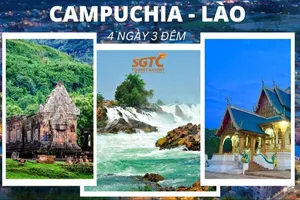 Thúc đẩy tour liên quốc gia Việt Nam - Lào - Campuchia