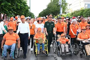 TPHCM: Hơn 5.000 người đi bộ vì nạn nhân chất độc da cam