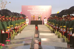 Tây Ninh quy tập, đưa hơn 500 bộ hài cốt liệt sĩ hy sinh ở Campuchia về quê hương