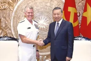 Tổng Bí thư, Chủ tịch nước Tô Lâm tiếp Tư lệnh Bộ Chỉ huy Thái Bình Dương Hoa Kỳ