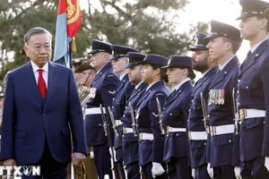 Lễ đón Tổng Bí thư, Chủ tịch nước Tô Lâm thăm cấp Nhà nước Australia
