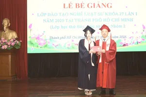 TPHCM: 253 học viên tốt nghiệp lớp đào tạo nghề luật sư
