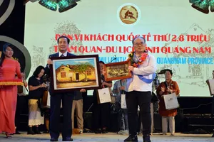 2,8 triệu lượt khách quốc tế đến Quảng Nam năm 2017