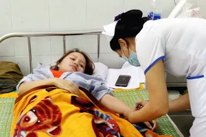 Nữ giáo viên bị đánh phải nhập viện cấp cứu