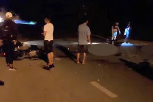 Hiện trường vụ tai nạn