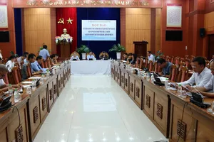 Quang cảnh buổi họp báo