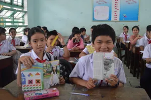 Trường học ở Hội An nói không với rác thải nhựa