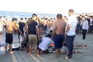 Đuối nước khi tắm biển ở Quảng Nam, 3 người tử vong 