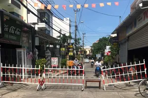 Từ 0 giờ ngày 31-7 cách ly xã hội thành phố Hội An     Ảnh: K.C