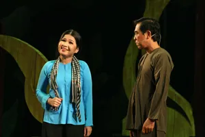 Vở cải lương Cuộc đời của mẹ của Đoàn Nghệ thuật Cải lương Long An