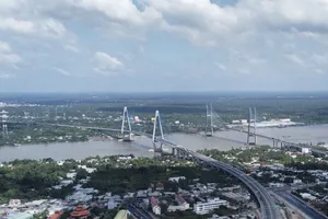 Hạn chế phương tiện lưu thông qua cầu Mỹ Thuận 1 trong tháng 6