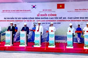 Khởi công dự án cao tốc Mỹ An - Cao Lãnh giai đoạn 1