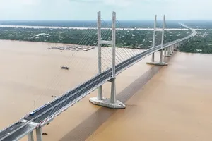 Cầu Rạch Miễu 2 đã hoàn thành, chờ ngày thông xe