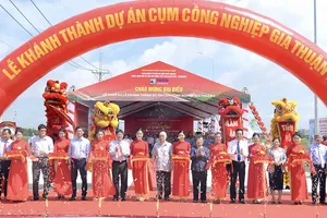 Đồng Tháp: Khánh thành Cụm công nghiệp Gia Thuận 2 