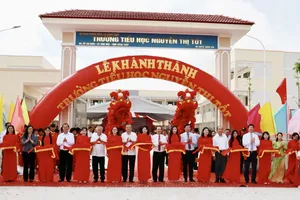 Đồng Tháp: Khánh thành Trường Tiểu học mang tên Liệt sĩ Nguyễn Thị Tốt