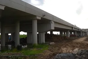 Dự án thành phần 2 (Dự án cao tốc Cao Lãnh - An Hữu) hoàn thành 53%