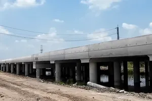 Dự án thành phần 1 Cao tốc Cao Lãnh - An Hữu hoàn thành hơn 67%