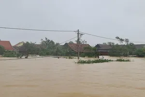 Lũ năm nay ở Quảng Bình đặc biệt lớn nên phải huy động tổng lực để tiếp tế cứu dân