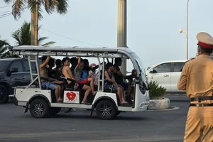 Đã chấm dứt tình trạng xe điện hoạt động bát nháo ở Quảng Trị