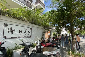 Viện dưỡng lão Từ Tâm S-Mercifu tại số 22 Morrison chưa được cấp phép hoạt động. Ảnh: PHẠM NGA