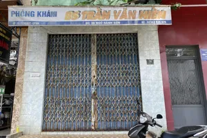 Phòng khám bác sĩ Trần Văn Hiền (quận Ngũ Hành Sơn) bị tước quyền sử dụng giấy phép hoạt động khám, chữa bệnh trong thời hạn 2 tháng