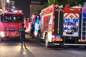 Đà Nẵng: Cháy căn hộ ở tầng 4 chung cư 