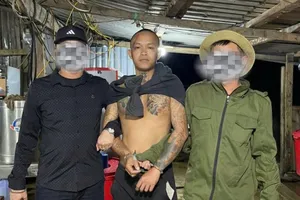 Đối tượng Lý Văn Sang bị bắt giữ. Ảnh: CACC