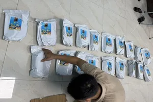 Tang vật thu giữ. Ảnh: CACC