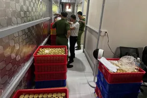 Công an TP Đà Nẵng triệt phá đường dây sản xuất yến giả. Ảnh: CACC