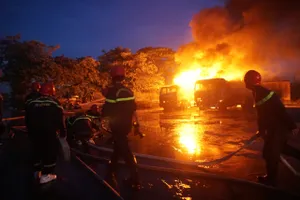 Hiện trường vụ cháy