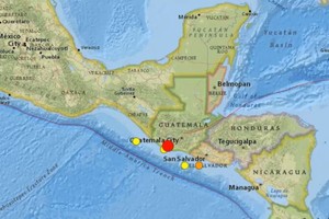 危地馬拉發生規模6.2地震。（圖源：互聯網）
