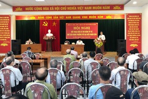 郡坊人委會主席與民眾對話