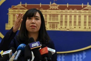 外交部發言人黎氏秋姮。