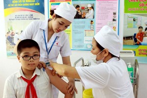 安排給從5至11歲少兒接種疫苗準備工作。圖源：互聯網