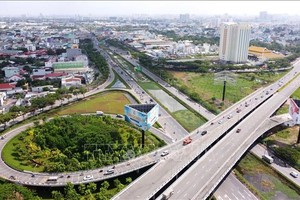 胡志明市平政縣達2020年新農村標準。圖源：互聯網